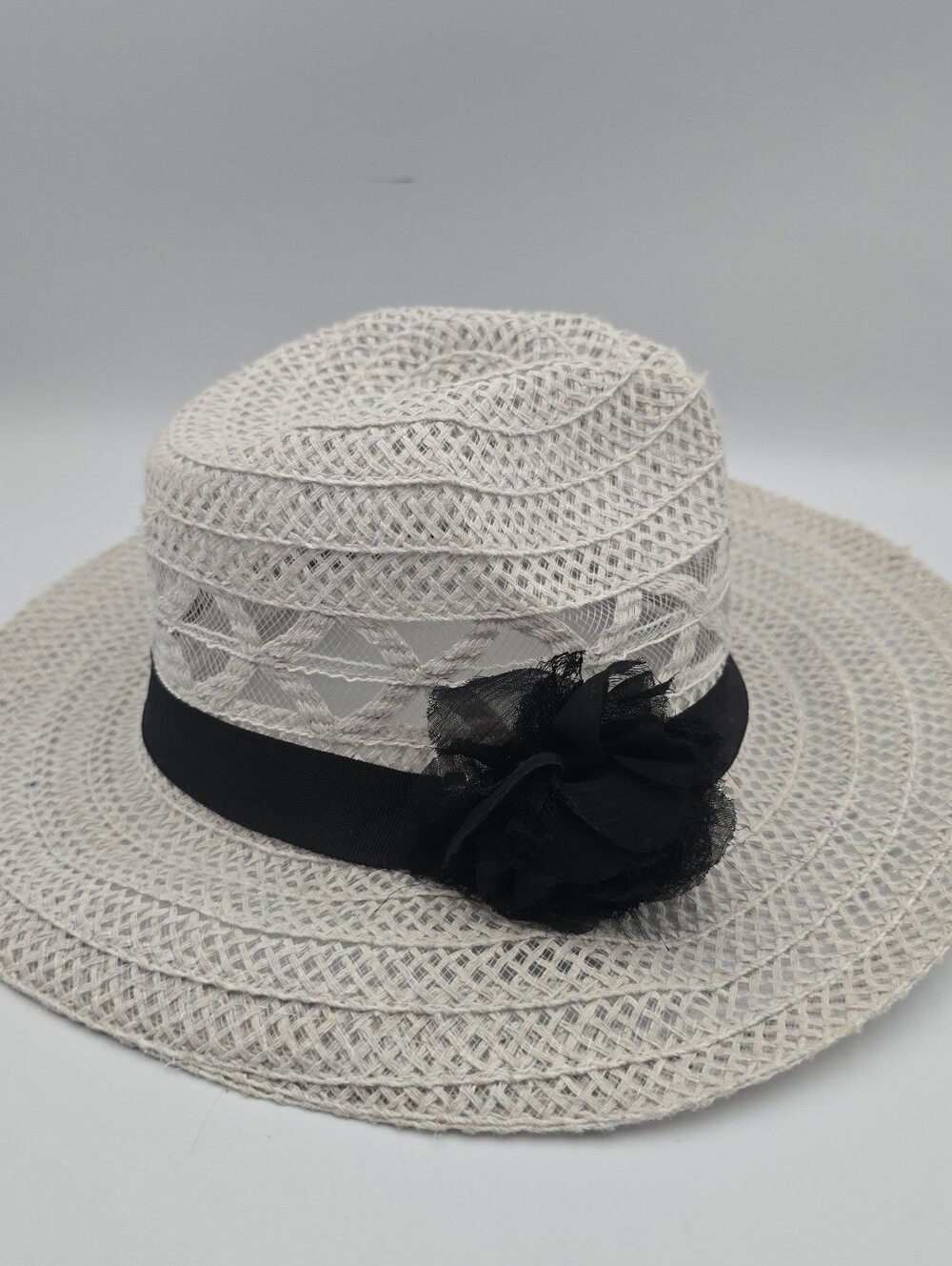 Unbranded Women's Wide Brim Straw Sun Hat